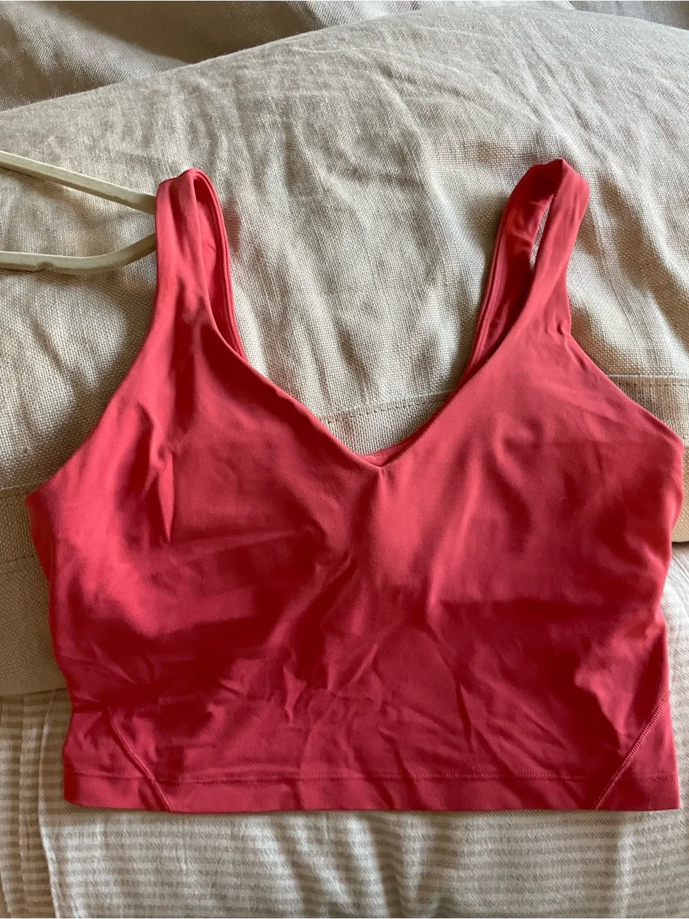 Lululemon athletica align cropWomen's Coral Tank Top size 10